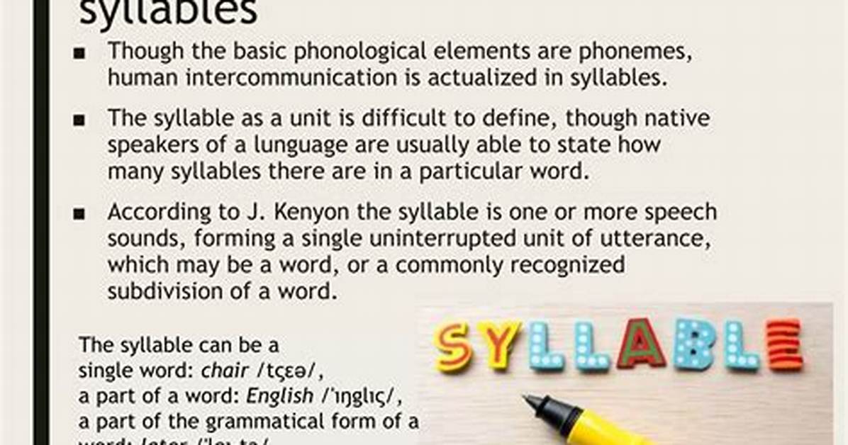Syllabic