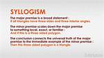 Syllogism Examples