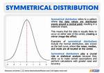 Symmetrical Distribution