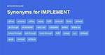 Synonym Dictionary Implementation?