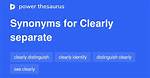 Synonym for Clearly
