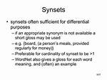 Synset Function to Include Synonym in a List
