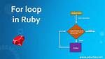 Syntax for a for Loop in Ruby