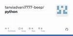 System Beep from Rc. Local-Scheduled Python Script