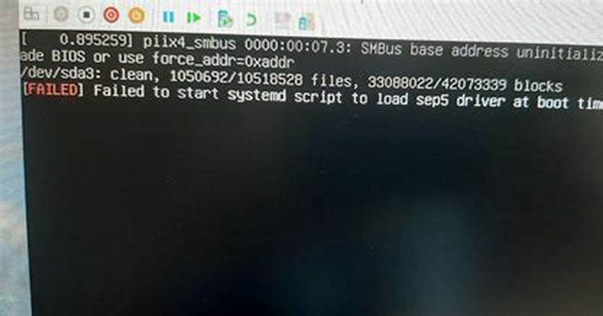 Systemd Script Fail