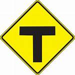 T Intersection Sign