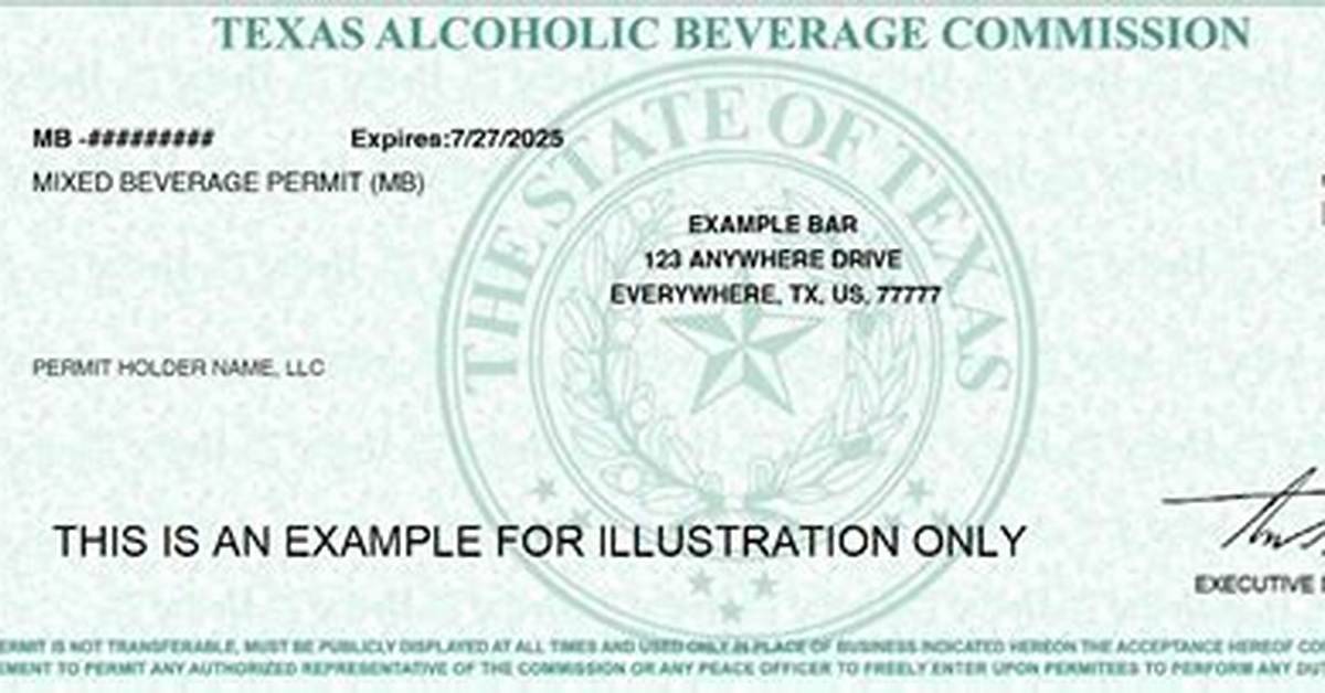 Tabc Permit