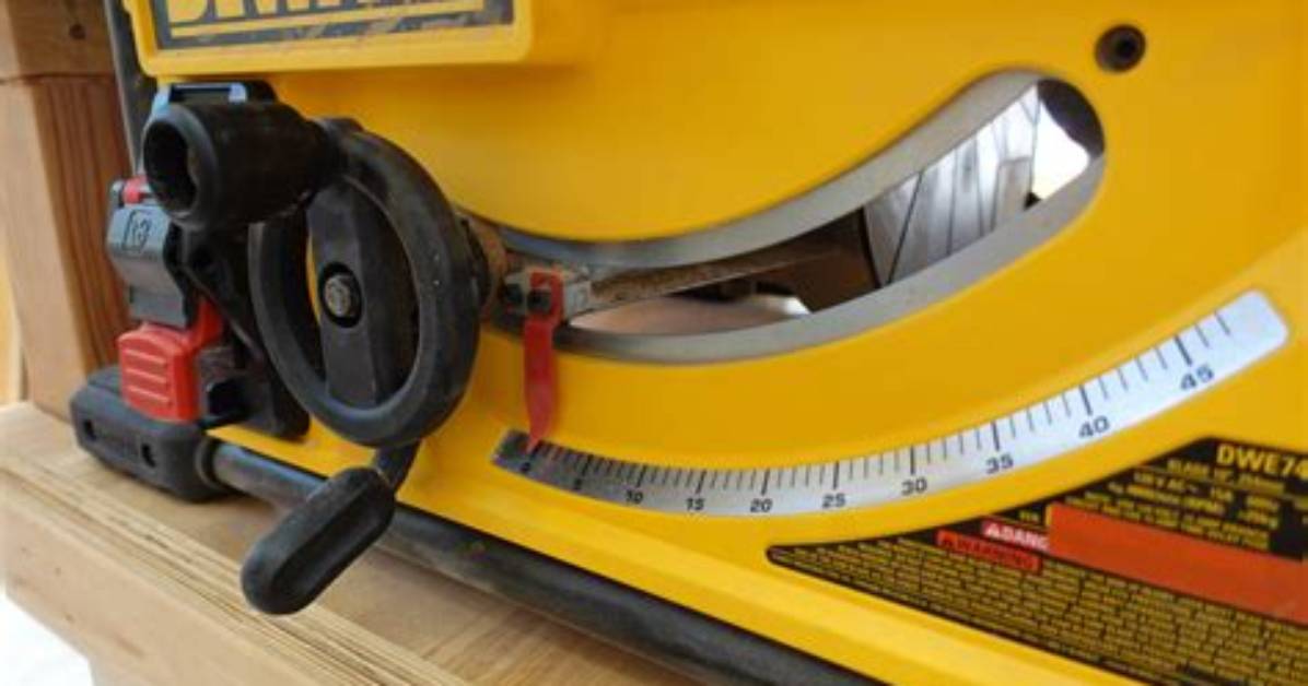 Table Saw Weight