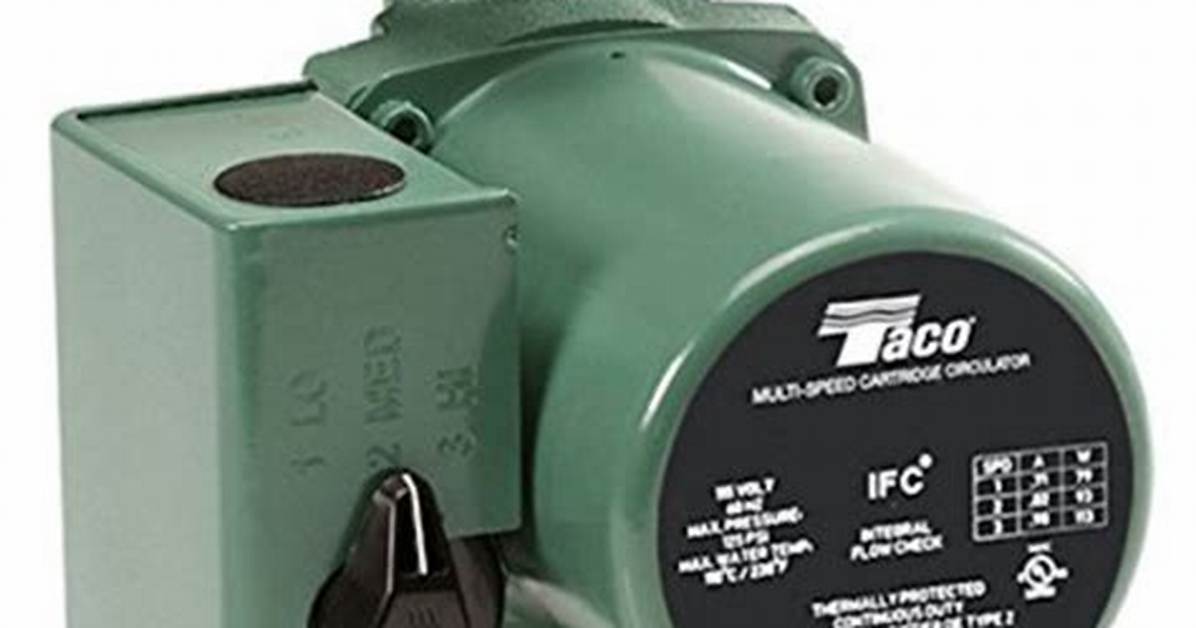 Taco Recirculating Pump