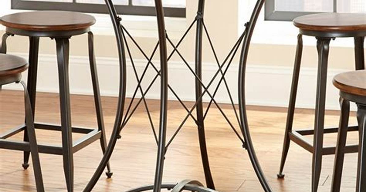 Tall Round Table