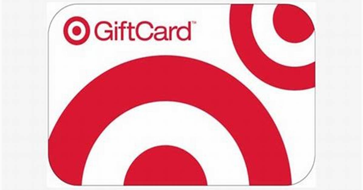 Target E Gift Card