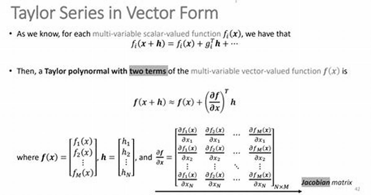 Taylor Expansion for Vector-Valued Function?