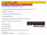 Tcl String Map for ( to \(