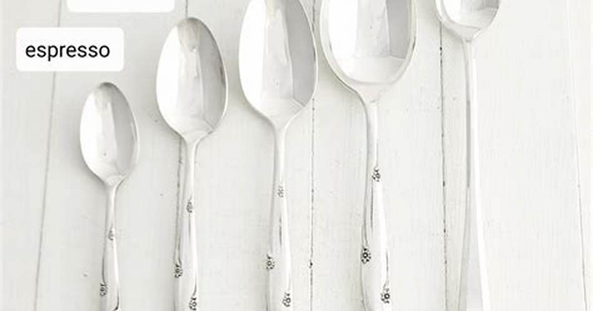 Tea Spoon Table Spoon