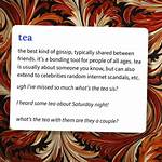 Tea Urban Dictionary
