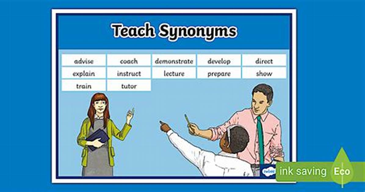 Teach Synonyms