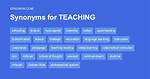 Teaching Synonyms