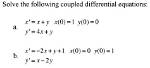 Techniques for Solving Coupled Differential Equations