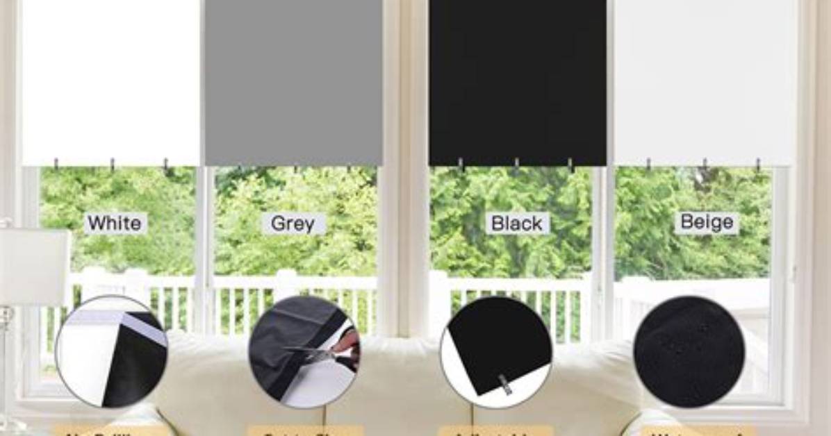 Temporary Window Coverings
