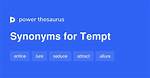 Tempt Synonym