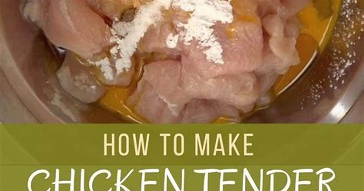 Tenderize Chicken