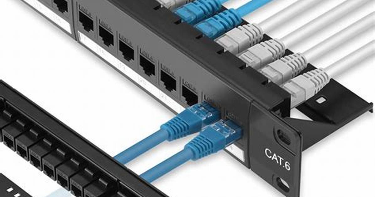 Terminating Cat 6 at Patch Panel