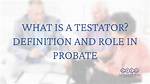 Testator Definition