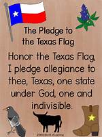 Texas Flag Pledge