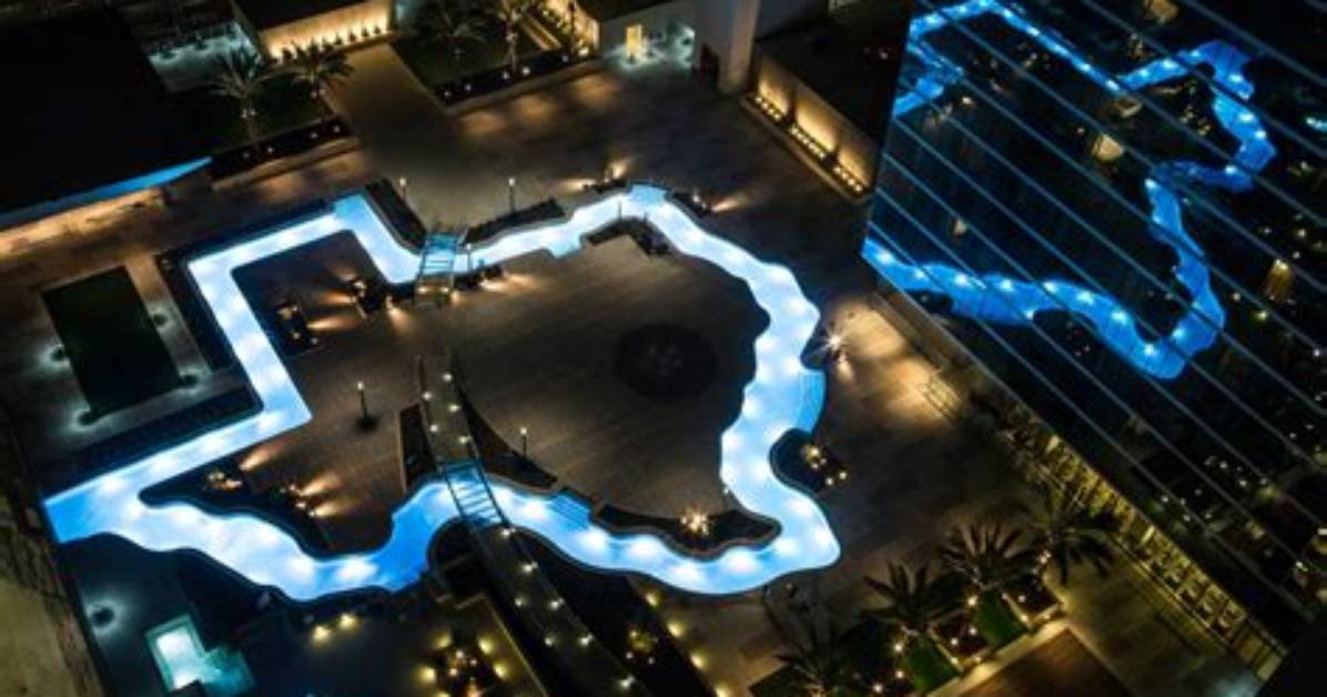 Texas Shaped Pool