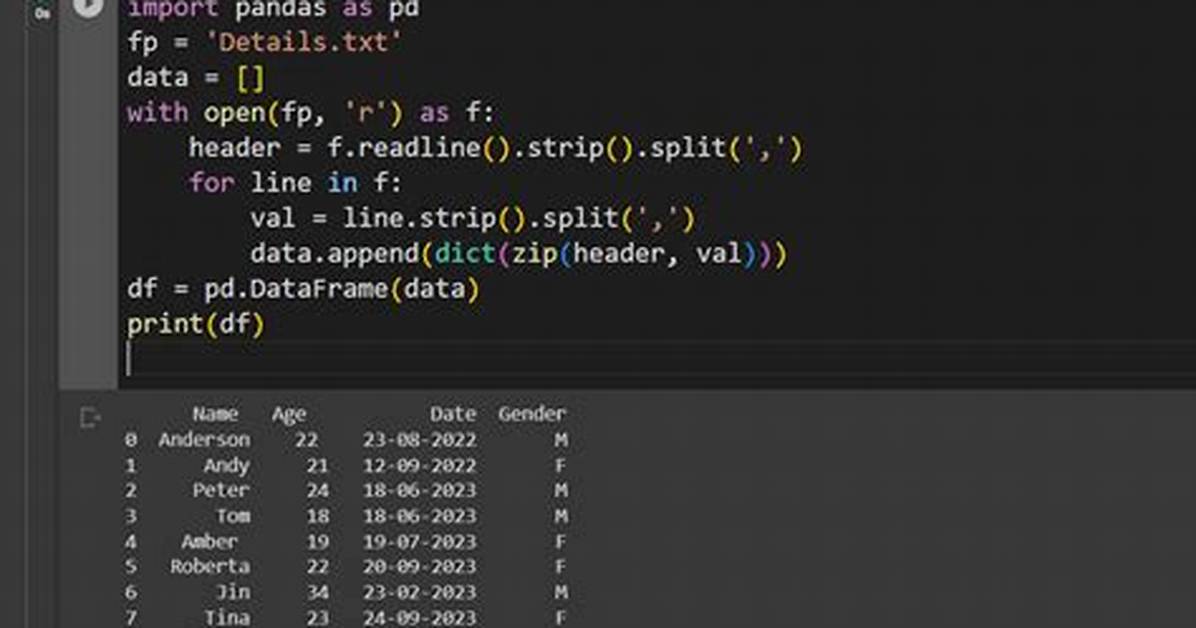Text File Parsing with Python