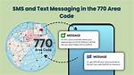Text Messaging Deletes Area Code