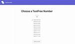 Textfree. Web