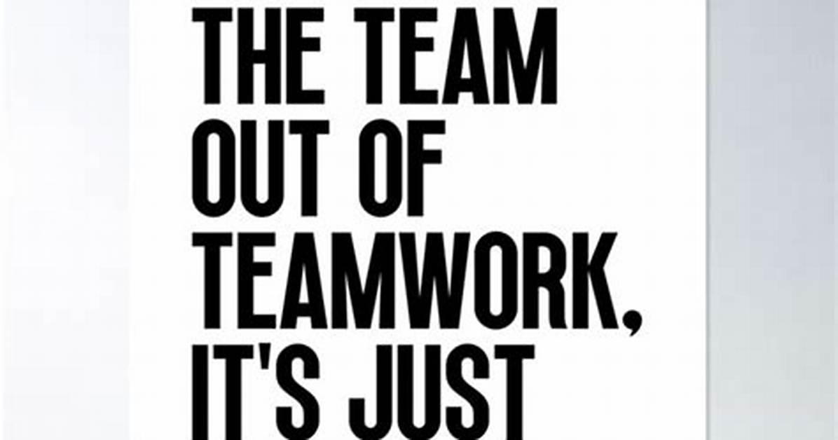 That Just ___ Work!