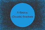The Difference Between Bracket [ ] and Double Bracket [[ ]] for Accessing the Elements of a List or Dataframe