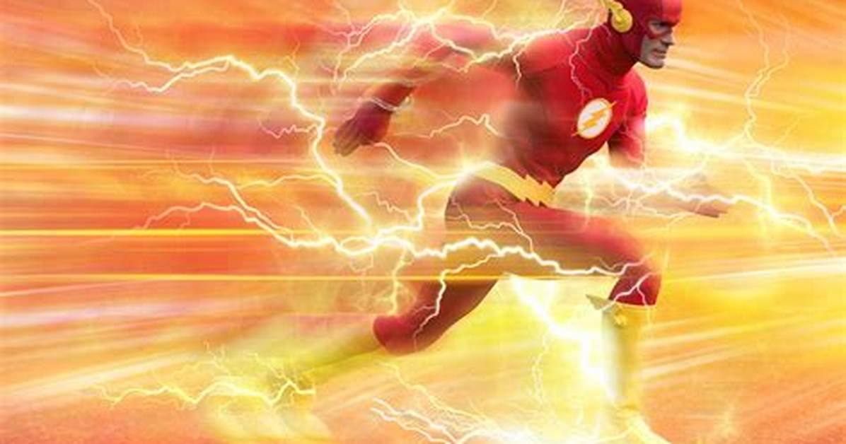 The Flash Running