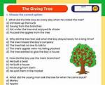 The Giving Tree Question Answer