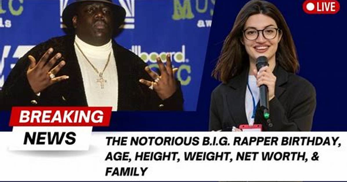 The Notorious B. I. G. Height, Weight, Age, Girlfriend, Family, Biography