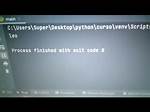 The Program Has Exited with Code 0 (Help) [Duplicate]