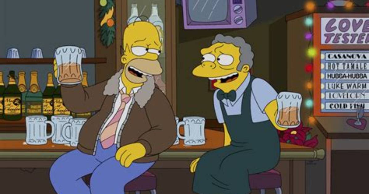 The Simpsons Bartender