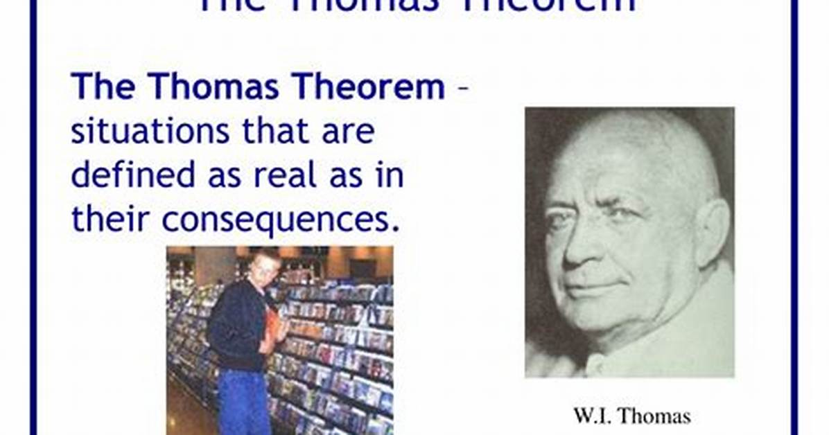 The Thomas Theorem