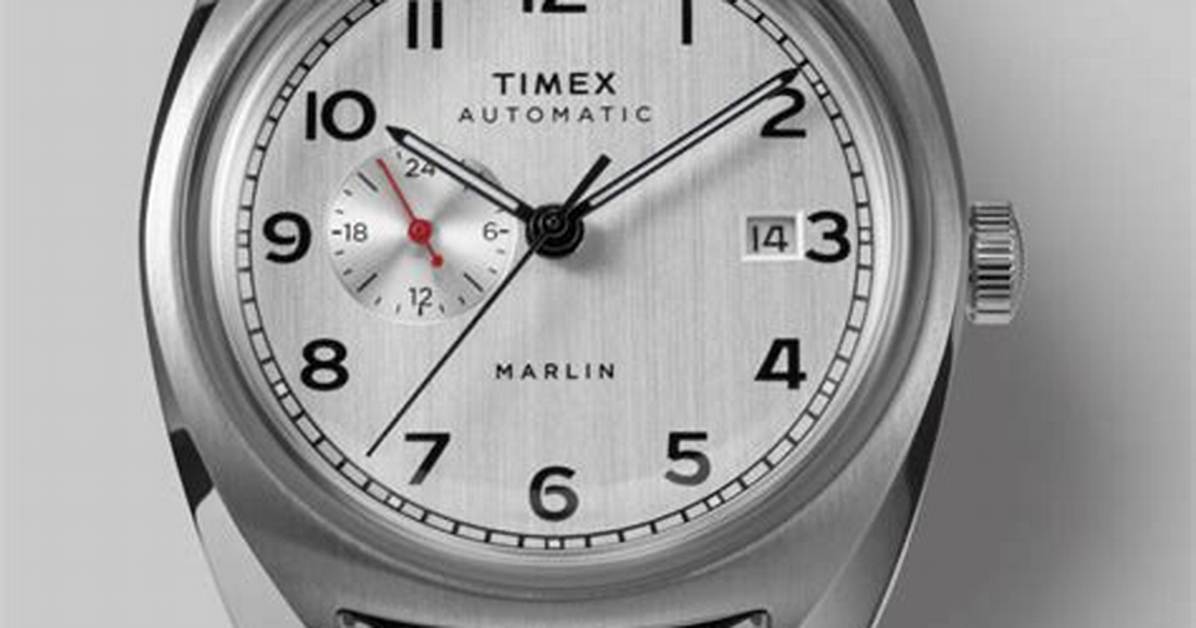 The Timex Marlin Sub-Dial Watch Is an Instant Classic for Under $300
