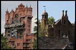 The Tower of Terror vs the Haunted Mansion