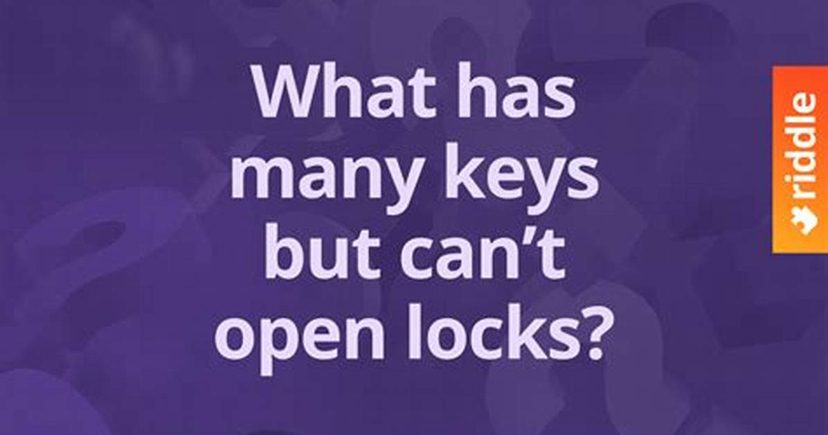 They Open Locks