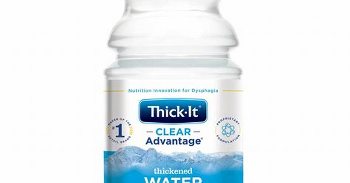 Thick It Water