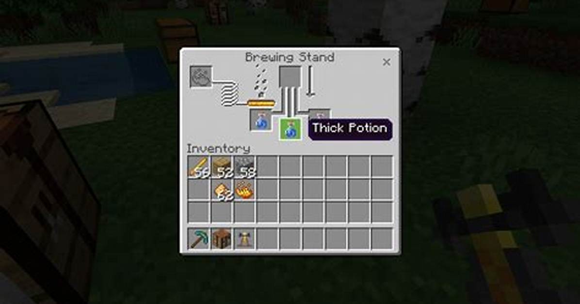 Thick Potion Minecraft