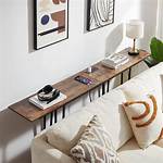 Thin Table Behind Couch