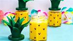 This Pineapple Candle Diy Will Turn Your Room into a Tropical Island