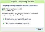 “This Program Might Not Have Installed Correctly” in Windows 7