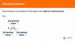 Three Decimal Places