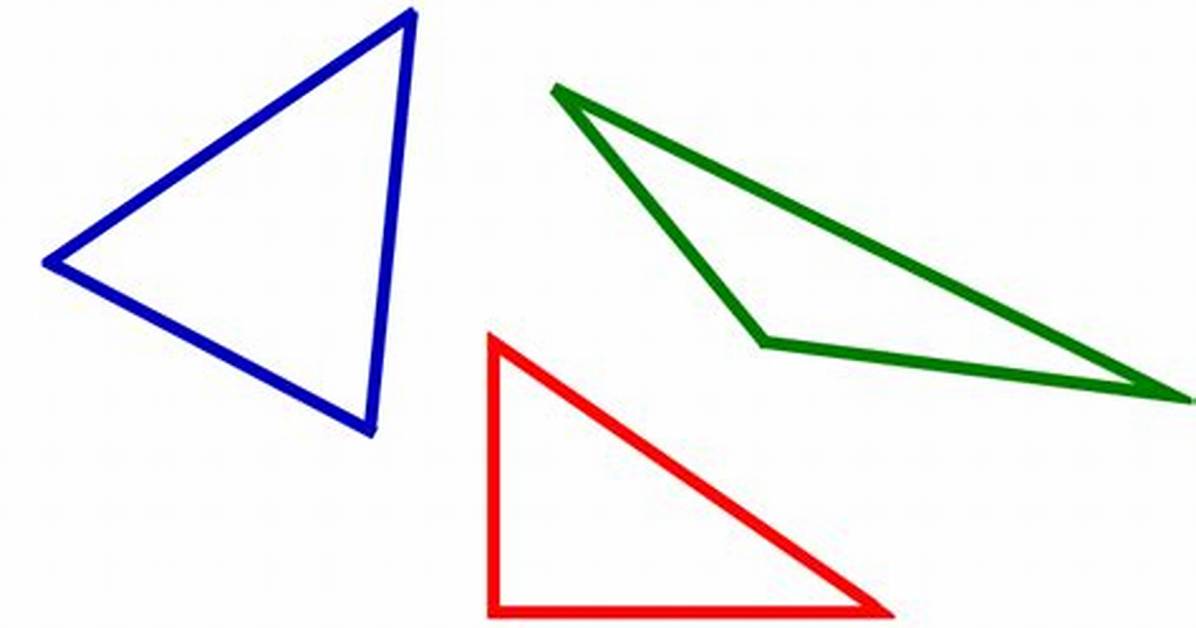 Three-Sided Shapes